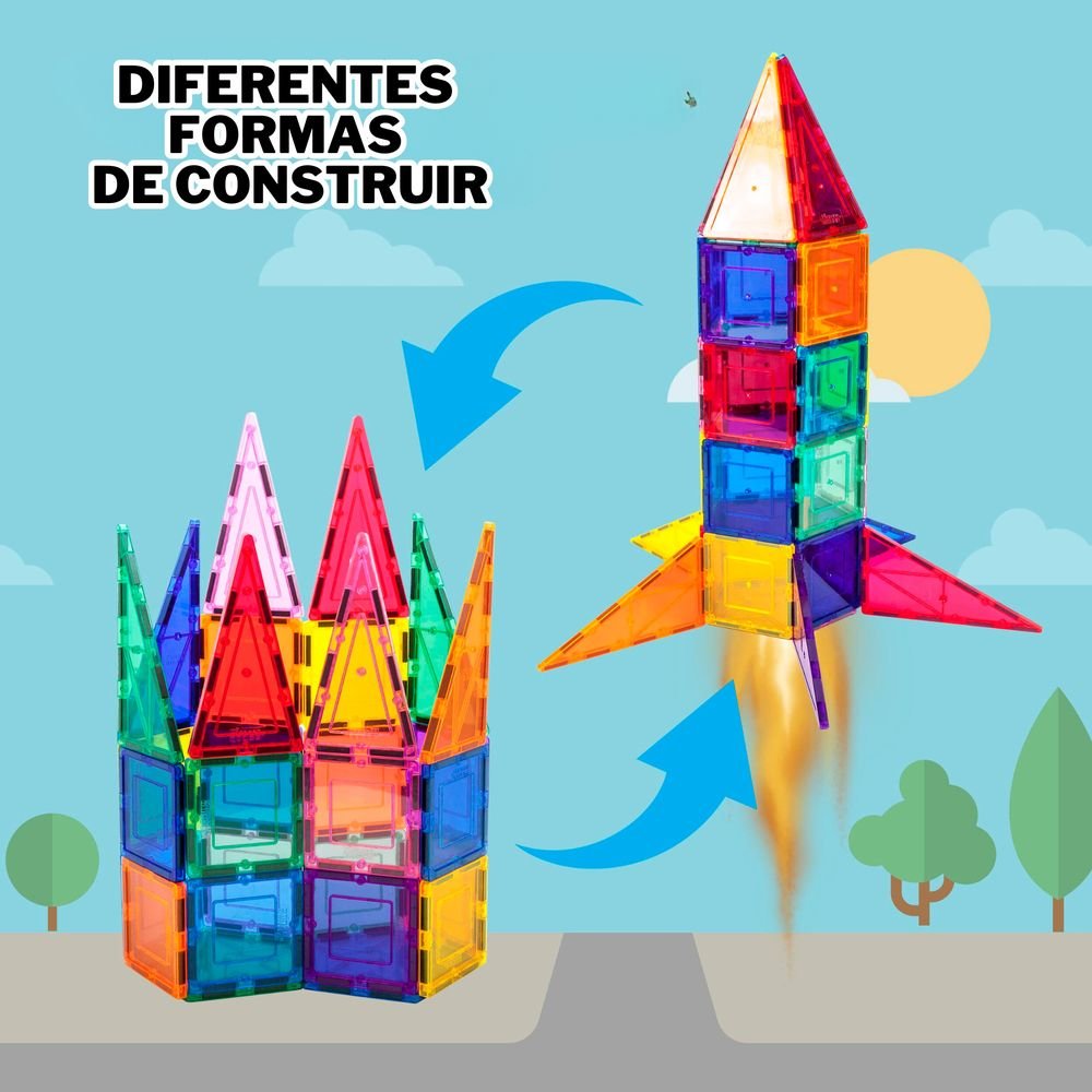 SET BLOQUES MAGNETICOS 32 PIEZAS PICASSO TILES | CEFA TOYS | 1 UNIDAD | 8412562020105