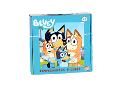 ROMPECABEZAS BLUEY 9 CUBOS | CEFA TOYS | 1 UNIDAD | 8412562883199