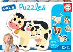 PUZZLE EDUCA INFANTIL LA GRANJA +12 MESES | EDUCA-BORRAS | 1 UNIDAD | 8412668175747