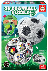 PUZZLE EDUCA 3D FUTBOL | EDUCA-BORRAS | 1 UNIDAD | 8412668192102