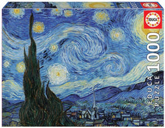 PUZZLE EDUCA 1000 PZAS LA NOCHE ESTRELLADA VINCENT VAN GOGH | EDUCA-BORRAS | 1 UNIDAD | 8412668192638