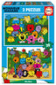 Puzzle infantil Monsieur Madame 2x20 piezas Educa Borras