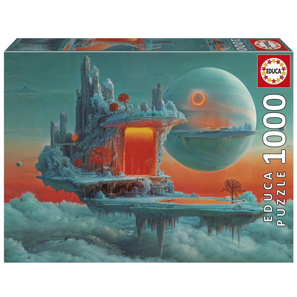 PUZZLE 1000 PIEZAS PLANETA DE FUEGO Y HIELO | EDUCA-BORRAS | 1 UNIDAD | 8412668202375