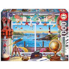 PUZZLE 1000 PIEZAS VIDA EN EL PUERTO | EDUCA-BORRAS | 1 UNIDAD | 8412668202566
