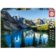 PUZZLE 500 PIEZAS LAGO EN ALBERTA | EDUCA-BORRAS | 1 UNIDAD | 8412668202818