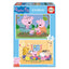 Puzzle 2x48 Piezas Peppa Pig EDUCA