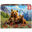 Puzzle 1000 Piezas Osos Grizzly en Canadá Educa Borras