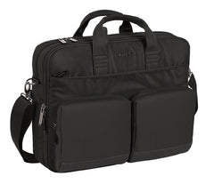 MALETIN PORTATIL 15,6''+TAB 10,6''+USB BUSINESS BLACK | SAFTA BUSINESS