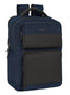 MOCHILA 2 BOLSILLOS PORTATIL 15,6''+USB BUSINESS BLUE | SAFTA BUSINESS