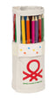 Plumier enrollable 27 piezas Benetton Topitos Safta