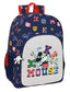 Mochila adaptada Mickey Mouse Only One 33x42x14 cm SAFTA