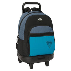 MOCHILA ESCOLAR+CARRO COMPACT EXTRAIBLE BLACKFIT8 CALIFORNI | SAFTA, S,A,