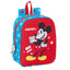 Mochila Guardería Adaptable Carro Intercambiable Mickey Mouse Fantastic SAFTA