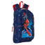 Mochila mini con cremallera vertical Spider-Man Neon SAFTA
