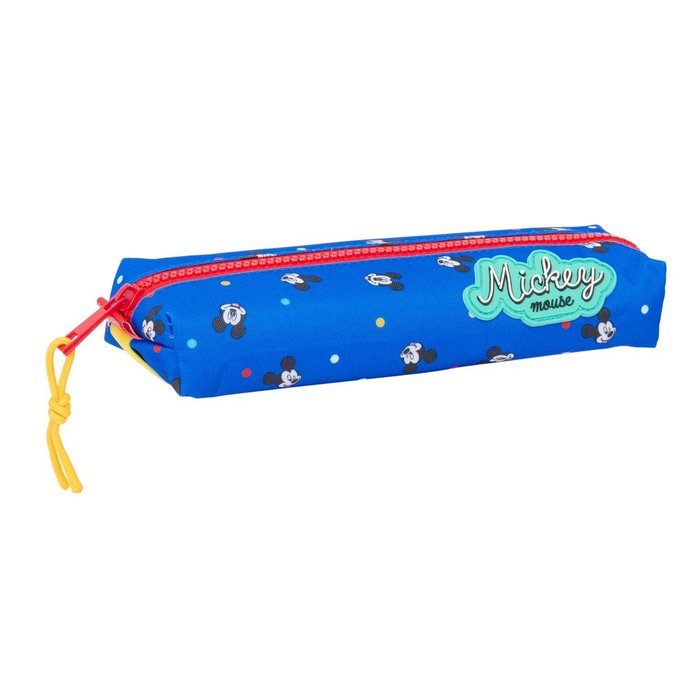 PORTATODO RECTANGULAR + GOMA ELASTICA MICKEY MOUSE GOOD DAY | SAFTA, S,A,