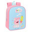 MOCHILA DE GUARDERIA ADAPTABLE A CARRO PEPPA PIG | SAFTA PE