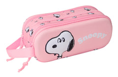 PORTATODO DOBLE 3D SNOOPY | SAFTA, S,A,