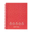 Bloc T/d A6 Microper 120H Safta Navidad Árbol Rojo