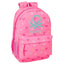 Mochila escolar 46x30 adapt. a carro Benetton Heart SAFTA