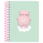 Bloc de notas frontal squishy Pembe the Pink Cat SAFTA