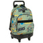 Mochila escolar con ruedas compacta extraible Safta Graffiti