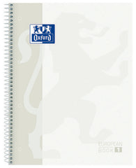 Bloc Espiral Estándar Liso 80H 90g | Oxford | Cartón | Formato Estándar | Pack 5 Unidades