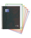 Paq/5 cuaderno esprial a4+ 120h 90g. cuadrícula 5x5 ebook5 classic color negro