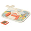 Expositor 6 Puzzle Granja Madera Woomax Surtido Marca Colorbaby Woomax