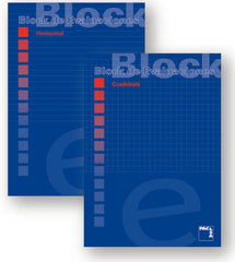 Bloc Espiral A4 Cuadro 4MM 50H 90g | Pacsa | Cartón | Formato A4 | Pack 10 Unidades