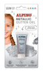 ✅ BLISTER GLITTER GEL METALICO PLATA