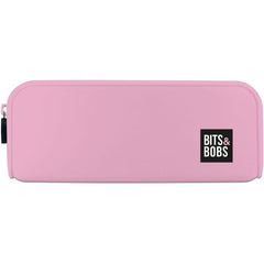 PORTATODO SILICONA ROSA PASTEL BITS&BOBS | GRAFOPLAS DISEÑO