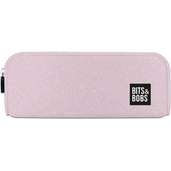 PORTATODO SILICONA ROSA GLITTER BITS&BOBS | GRAFOPLAS DISEÑO