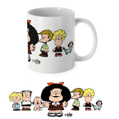 TAZA PORCELANA 330ML MAFALDA Y SUS AMIGOS 25 | GRAFOPLAS DISEÑO | 1 UNIDAD | 8413623209767