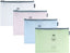Bolsas zipper bag A4 GRAFOPLAS pack 20 colores mate