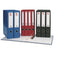 Modulo 3 archivadores fº 2 anillas 40mm carton forrado en pp grafcolor azul