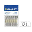 C/12 Ceras Manley Unicolor Nº75 Plata