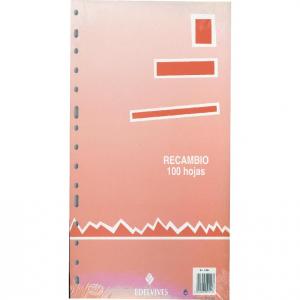 RECAMBIO Fº N 46 16T 100H | 1 UNIDADES | (EDELVIVES PAPELERIA)