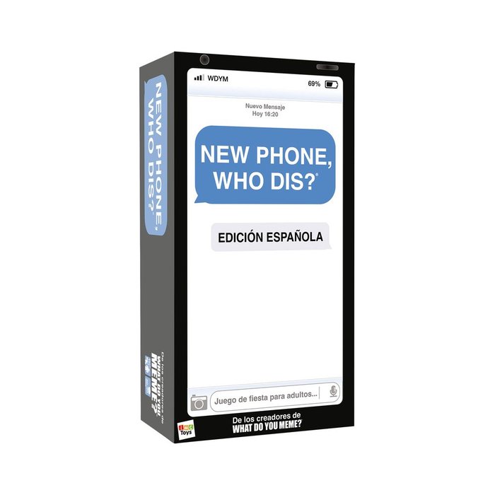 JUEGO DE CARTAS WDYM NEW PHONE WHO | IMC GAMES | 1 UNIDAD | 8421134925243