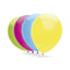 Globos 25 cm Ø Bolsa 50 unidades colores surtidos Gran Festival