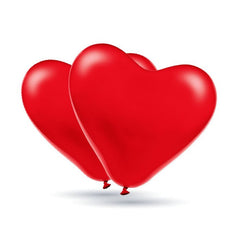 SET 6 BOLSAS 50 GLOBOS 30CM CORAZON ROJO | GRAN FESTIVAL ,S,A, | ENVASE 6 UDS. UNIDAD | 8421332504912
