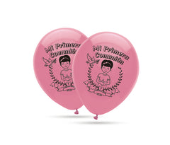 GLOBOS 30 CM Ø BOLSA-SOLAPA 10 UNIDADES COMUNION ROSA PASTE | GRAN FESTIVAL ,S,A, | 1 UNIDAD | 8421332506312