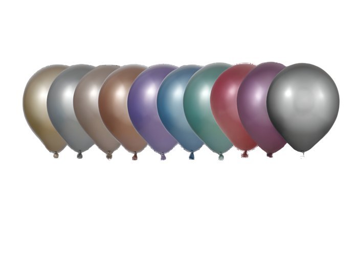 GLOBOS 28 CM BOLSA-SOLAPA 25 UNIDADES Ø EFECTO ESPEJO SURTI | GRAN FESTIVAL ,S,A, | ENVASE 12 UDS. UNIDAD | 8421332508002
