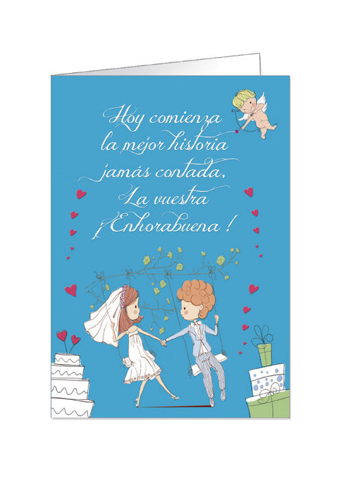 POSTAL MAXI BODA (34X49) | ARGUVAL, S,L, | 1 UNIDAD | 8421363412293