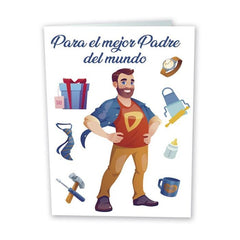 POSTAL SUPER PAPA 24X35CM | ARGUVAL, S,L, | ENVASE 5 UDS. UNIDAD | 8421363412323
