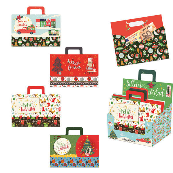 EXPOSITOR 48 BILLETERO MALETIN NAVIDAD | ARGUVAL, S,L, | ENVASE 48 UDS. UNIDAD | 8421363438644