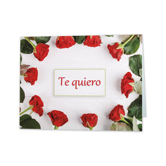 TARJETA MINI CARD TE QUIERO | ARGUVAL, S,L, | ENVASE 25 UDS. UNIDAD | 8421363445581