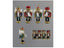 Caja 4 Soldados Cascanueces Barbudos Marca Arguval