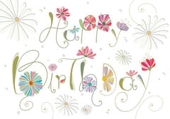 POSTAL TURNOWSKY HAPPY BIRTHDAY FLORES | ARGUVAL, S,L, | ENVASE 10 UDS. UNIDAD | 8421363467972