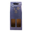 CAJA REGALO DOBLE BOTELLA CARTON NAVIDAD AZUL | ARGUVAL, S,L, | ENVASE 12 UDS. UNIDAD | 8421363475298