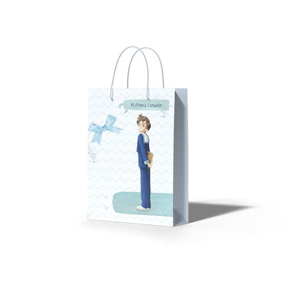 BOLSA PEQUEÃA LAZO COMUNION NIÃO BIBLIA | ARGUVAL, S,L, | 1 UNIDAD | 8421363487833